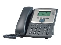 Cisco Small Business SPA 303 - Téléphone VoIP - (conférence) à trois capacité d'appel - SIP, SIP v2, SPCP - 3 lignes - remanufacturé SPA303-R2-RF