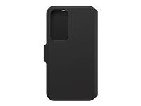 OtterBox Strada Series Via - Étui à rabat pour téléphone portable - matériel synthétique - noir - pour Samsung Galaxy S23+ 77-91283