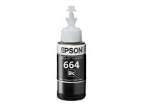 Epson T6641 - 70 ml - noir - original - recharge d'encre - pour Epson L386, EcoTank ET-2600, 2650, L121, EcoTank ITS L3050, L3060, L3070 C13T66414A