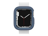 OtterBox EXO EDGE - Pare-chocs pour montre intelligente - polycarbonate, TPE - chemin de saut de pierre - pour Apple Watch (45 mm) 77-87552
