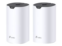 TP-Link Deco S7 V1 - - système Wi-Fi - (2 routeurs) - jusqu'à 3900 pieds carrés - maillage - 1GbE - Wi-Fi 5 - Bi-bande DECO S7(2-PACK)