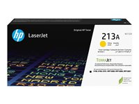 HP 213A - Jaune - original - LaserJet - cartouche de toner (W2132A) - pour Color LaserJet Enterprise 5700dn, 6700dn, MFP 5800dn, MFP 6800dn W2132A