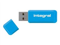 Integral Neon - Clé USB - 8 Go - USB 2.0 - bleu INFD8GBNEONB