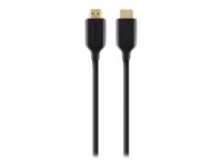 Belkin Câble HDMI haute vitesse avec Ethernet - Câble HDMI avec Ethernet - HDMI mâle pour HDMI mâle - 5 m - noir - support 4K F3Y021BT5M