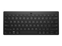 HP 355 Compact Multi-Device - Clavier - sans fil - Bluetooth 5.2 - noir - emballage recyclable 692S9AA