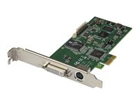 StarTech.com Carte d'acquisition vidéo HD PCIe - Carte capture vidéo HDMI, DVI, VGA ou composante 1080p 60 FPS - Adaptateur de capture vidéo - PCIe 2.0 - NTSC, PAL, PAL-M, PAL 60 PEXHDCAP60L2