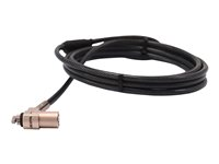 DICOTA Security T-Lock Ultra Slim V2 - Câble de sécurité - noir, argent - 2 m D31831