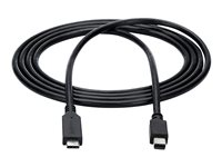 StarTech.com Câble adaptateur USB-C vers Mini DisplayPort 4K 60 Hz de 1,8 m en noir - Convertisseur USB Type-C vers mDP - Câble DisplayPort - 24 pin USB-C (M) pour Mini DisplayPort (M) - USB 3.1 / Thunderbolt 3 / DisplayPort 1.2 - 1.8 m - support pour 4K60Hz (3840 x 2160) - noir CDP2MDPMM6B