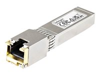 StarTech.com Module SFP+ RJ45 compatible HP 813874-B21 - Adaptateur SFP / Mini GBIC en cuivre 10GBASE-T jusqu'à 30 m - Garantie à vie - Module transmetteur SFP+ (équivalent à : HP 813874-B21) - 10GbE - 10GBase-T - RJ-45 - jusqu'à 30 m 813874B21ST