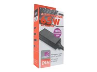 DLH DY-AI1951 - Adaptateur secteur - CA 100/240 V - 65 Watt DY-AI1951