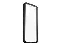 OtterBox React Series - Coque de protection pour téléphone portable - polycarbonate, élastomère thermoplastique (TPE) - cristal noir (incolore/noir) - pour Samsung Galaxy S24+ 77-94798