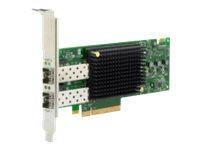 HPE SN1610E - Adaptateur de bus hôte - PCIe 4.0 - 32Gb Fibre Channel SFP+ x 2 - pour ProLiant DL325 Gen10, DL345 Gen10, DL360 Gen10, DL365 Gen10, DX360 Gen10 R2J63A