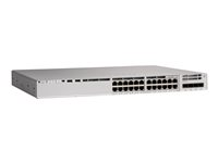 Cisco Catalyst 9200 - Network Essentials - commutateur - C3 - Géré - 8 x 100/1000/2.5G/5G/10GBase-T + 16 x 10/100/1000 (PoE+) - Montable sur rack - PoE+ (370 W) - remanufacturé C9200-24PXG-E-RF