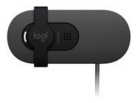 Logitech BRIO 105 - Webcam - couleur - 2 MP - 1920 x 1080 - 720p, 1080p - audio - USB 960-001592