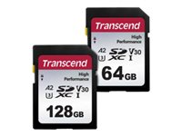 Transcend 330S - Carte mémoire flash - 64 Go - UHS-I U3 - SDXC UHS-I TS64GSDC330S