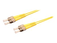 Uniformatic - Câble réseau - mode unique ST (M) pour mode unique ST (M) - 1 m - fibre optique - 9 / 125 micromètres - OS1 - jaune 21791