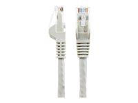 StarTech.com Câble Ethernet CAT6 7m - LSZH (Low Smoke Zero Halogen) - Cordon RJ45 UTP Anti-accrochage 10 GbE LAN - Câble Réseau Internet 650MHz 100W PoE - Gris - Snagless - 24AWG (N6LPATCH7MGR) - Cordon de raccordement - RJ-45 (M) pour RJ-45 (M) - 7 m - 6 mm - UTP - CAT 6 - sans crochet - gris N6LPATCH7MGR