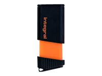 Integral Pulse - Clé USB - 32 Go - USB 2.0 - orange INFD32GBPULSEOR
