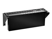 StarTech.com Support Mural Vertical en Acier pour Rack 3U - Acier - 48 cm - Support de montage - montable sur mur - noir - 3U - 19" RK319WALLV