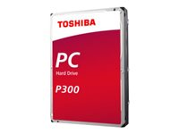 Toshiba P300 Desktop PC - Disque dur - 1 To - interne - 3.5" - SATA 6Gb/s - 7200 tours/min - mémoire tampon : 64 Mo HDWD110UZSVA
