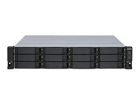 QNAP TL-R1200S-RP - Baie de disques - 12 Baies (SATA-600) - SATA 6Gb/s (externe) - rack-montable - 2U TL-R1200S-RP
