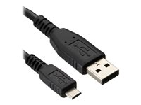DLH - Câble USB - Micro-USB de type B (M) pour USB (M) - 1 m - noir DY-TU1702B
