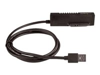 StarTech.com Câble adaptateur USB 3.1 (10 Gb/s) pour disques durs / SSD SATA III 6 Gb/s de 2,5" et 3,5" - Adaptateur USB 3.1 vers HDD SATA - Contrôleur de stockage - 2.5", 3.5" - SATA 6Gb/s - USB 3.1 (Gen 2) - noir USB312SAT3