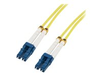 MCL - Câble réseau - mode unique LC (M) pour mode unique LC (M) - 1 m - fibre optique - 9 / 125 micromètres - OS2 - sans halogène FJOS2/LCLC-1M