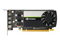 NVIDIA T1000 - Carte graphique - T1000 - 4 Go GDDR6 - PCIe 3.0 x16 profil bas - 4 x Mini DisplayPort VCNT1000-PB