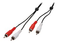 Uniformatic - Câble audio - RCA x 2 mâle pour RCA x 2 mâle - 1.8 m 40292