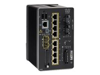 Cisco Catalyst IE3200 Rugged Series - Network Essentials - commutateur - Géré - 8 x 10/100/1000 + 2 x Gigabit SFP - Montage sur rail DIN - DC power - remanufacturé IE-3200-8T2S-E-RF