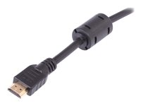 Uniformatic - Câble HDMI avec Ethernet - HDMI mâle pour HDMI mâle - 1.8 m - noir - support 4K 12432