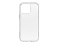 OtterBox Symmetry Series Clear - Coque de protection pour téléphone portable - compatibilité avec MagSafe - stardust (paillettes transparentes) - pour Apple iPhone 15 Pro Max 77-92659