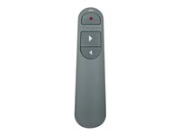 Targus Control Plus Dual Mode Antimicrobial Presenter with Laser - Télécommande de présentation - RF - gris AMP06704AMGL