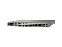 Cisco Nexus 92348GC-X - Commutateur - C3 - Géré - 48 x 10/100/1000 + 4 x 1/10/25 Gigabit SFP28 + 2 x 40/100 Gigabit QSFP28 - Montable sur rack - remanufacturé N9K-C92348GC-X-RF
