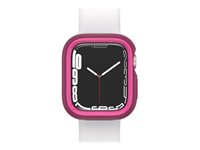 OtterBox EXO EDGE - Pare-chocs pour montre intelligente - polycarbonate, TPE - rose renaissance - pour Apple Watch (41 mm) 77-87565