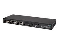 HPE FlexNetwork 5140 24G 4SFP+ EI - Commutateur - C3 - intelligent - 24 x 10/100/1000 + 4 x 10 Gigabit Ethernet / 1 Gigabit Ethernet SFP+ - Montable sur rack JL828A#ABB