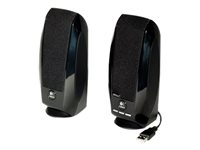 Logitech USB numérique S150 - Haut-parleurs - pour PC - USB - 1.2 Watt (Totale) - noir 980-000029