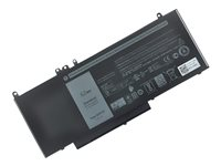 DLH - Batterie de portable (standard) (équivalent à : Dell 6MT4T, Dell 7V69Y, Dell TXF9M, Dell 79VRK) - lithium-polymère - 6 cellules - 8150 mAh - 62 Wh - noir - pour Dell Latitude E5270 (M.2), E5470, E5570; Precision Mobile Workstation 3510 DWXL2220-B051Y3