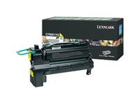 Lexmark - À rendement extrêmement élevé - jaune - original - cartouche de toner LCCP, LRP - pour Lexmark C792, X792 C792X1YG