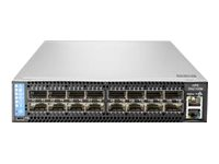 HPE StoreFabric SN2100M 100GbE 16 QSFP28 Half Width - Commutateur - C3 - Géré - 16 x 100 Gigabit QSFP28 - Montable sur rack - pour HPE J2000; Apollo 4200, 4200 Gen10 Q2F23A