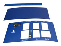 APC Rack PDU label kit - Étiquettes - bleu (pack de 10) - pour P/N: AP8481, AP8830J, AP8832J, AP8833J, AP8863, AP8930J, AP8931, AP8932, AP8966, AP8967 AP8000BLU