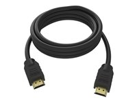 VISION Professional - Câble HDMI avec Ethernet - HDMI mâle pour HDMI mâle - 1 m - noir - support 4K TC 1MHDMI/BL