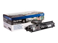 Brother TN321BK - Noir - original - cartouche de toner - pour Brother DCP-L8400, DCP-L8450, HL-L8250, HL-L8350, MFC-L8650, MFC-L8850 TN321BK