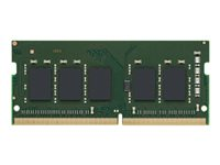 Kingston Server Premier - DDR4 - module - 8 Go - SO DIMM 260 broches - 2666 MHz / PC4-21300 - CL19 - 1.2 V - mémoire sans tampon - ECC KSM26SES8/8MR