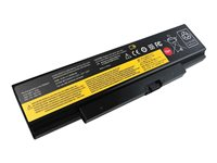 DLH - Batterie de portable (standard) (équivalent à : Lenovo 4X50G59217, Lenovo 45N1759, Lenovo 45N1761, Lenovo 45N1763, Lenovo 45N1762, Lenovo 45N1760, Lenovo 45N1758, Lenovo 76+) - Lithium Ion - 6 cellules - 4400 mAh - 49 Wh - noir - pour Lenovo ThinkPad E560; E560p; E565; ThinkPad Edge E550; E555 LEVO2284-B048Q3