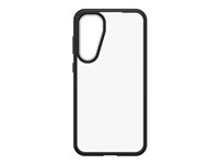 OtterBox React Series - Coque de protection pour téléphone portable - cristal noir (incolore/noir) - pour Samsung Galaxy S23 FE 77-94251