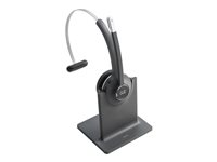 Cisco 561 Wireless Single - Micro-casque - sur-oreille - convertible - DECT - sans fil - avec Standard Base Station - pour IP Phone 68XX, 78XX, 88XX; Unified IP Phone 79XX CP-HS-WL-561-S-EU=