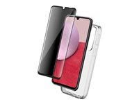 BIGBEN Connected - Boîtier de protection pour téléphone portable - verre trempé, polyuréthanne thermoplastique (TPU) - transparent - pour Samsung Galaxy A14, A14 5G PACKSILIVTGA14