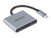 DICOTA 4-in-1 - Station d'accueil - USB-C - HDMI D32063